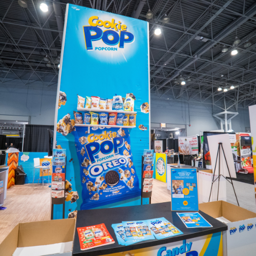 Cookie / Candy Pop trade show booth