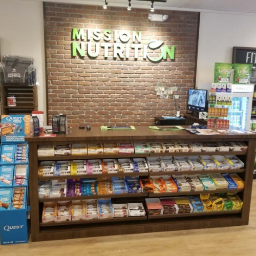 Mission Nutrition Gallery - Bohemia NY - Empire Display Solutions