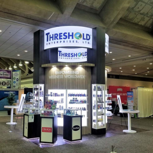 Threshold tradeshow booth