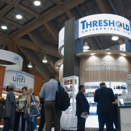 Threshold tradeshow booth